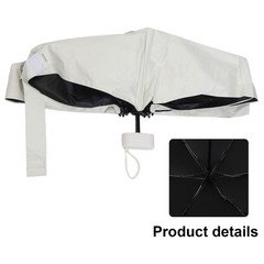 Lightweight Pocket Umbrella with UPF50 Sun Protection for Easy Carrying