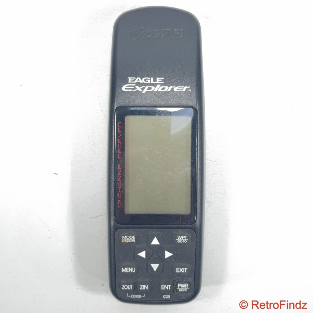 Eagle Explorer 12 Channel Handheld GPS Receiver Tested and Working