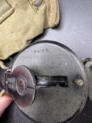 Vintage Metal Lensatic Compass Made in Japan