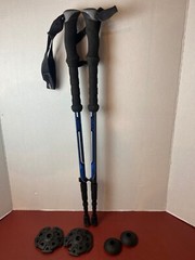 Cascade mountain Tech Lightweight Aircraft-grade Aluminum Trekking Poles