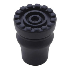 Anti-Slip Walking Stick Crutch Cane Rubber Tip Pad Cover 16-22mm Hiking US*