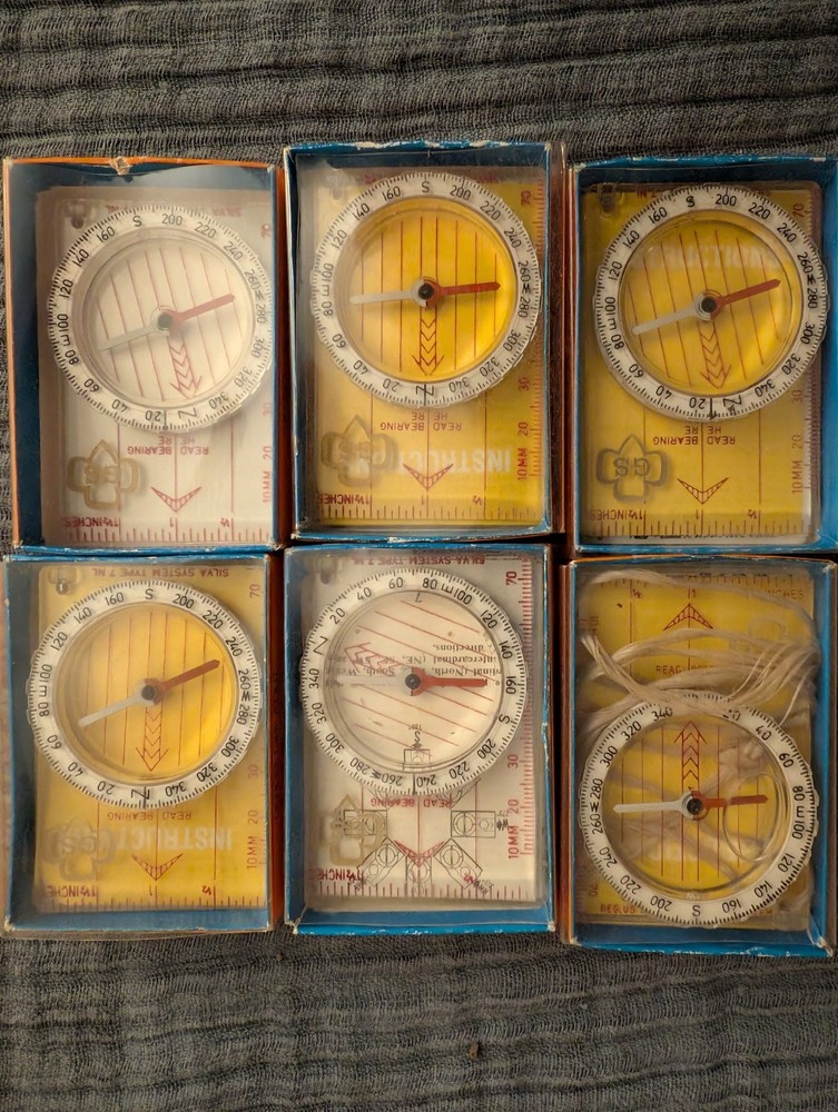 VTH SILVA System Polaris Liquid Filled Type 7 NL Compass Made in Sweden NOS Lot