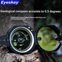 Professional Orienteering Compass High Accuracy Transit Compass Clinometer New