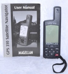 Magellan GPS 310 Handheld GPS Satellite Receiver Parts or Repair As-Is Manual