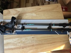 Leki Ultra Lite Lhasa Trekking Poles Aluminum 90-125cm New