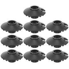 10 Pcs Walking Stick Parts Replacement Cane Tip Hiking Pole Mud Support