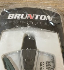 Brunton 8097 Eclipse Baseplate Map Compass Lanyard Whistle And Map Clip New
