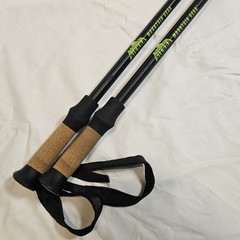 Set of Trekking Hiking Poles Sierra Mountain Gear Series 7 With Basket Bottom