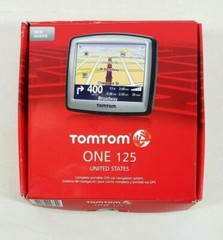 TomTom One 125 GPS Car Navigation System With 3.5″ Touchscreen and Manual