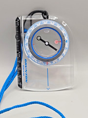 Brunton O.S.S. 20B Ergonomic Baseplate Compass with Tool Free Declination