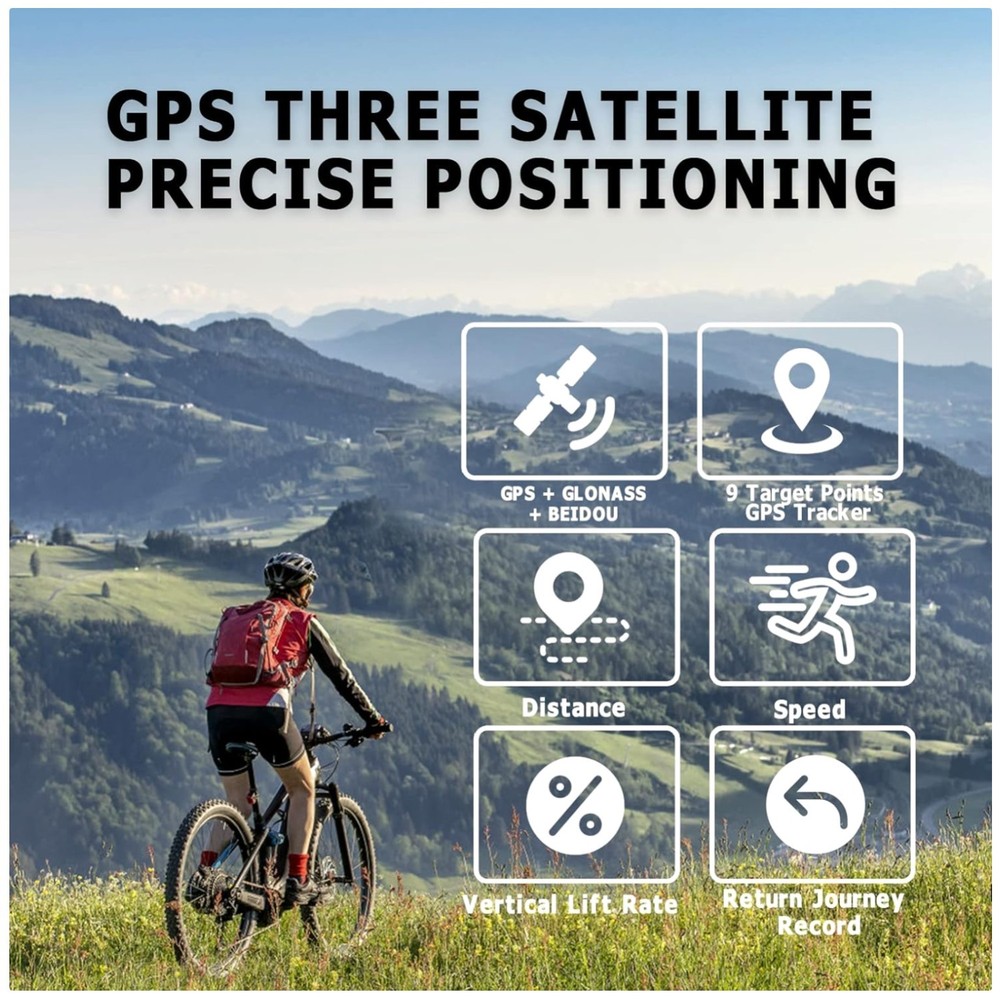 16 Position Compass Horizontal Correction Hiking Travelers