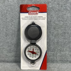 Coleman Liquid Filled Pocket Compass – Luminous Hiking Outdoors Durable- NIP