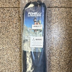 Foxelli Ultra Strong Aluminum Black Trekking Poles for Hiking