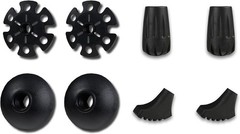 TREKOLOGY Trekking Pole Tips & Baskets Set (8-Piece Replacement Kit)(US)