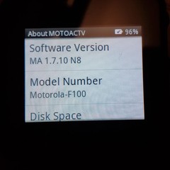 MOTOACTV 16GB Golf Edition USB GPS MP3 Android Rooted Custom ROM GREAT CONDITION
