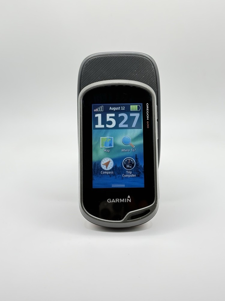 Garmin Oregon 600 Handheld GPS W Touch Screen Geocaching, Hiking, Hunting TESTED