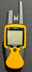 Garmin Rino 110 Handheld GPS Unit Yellow/Black for Hiking NICE!!!*
