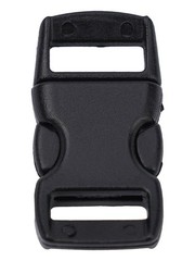 Plastic Buckle Plastic Buckle Practical Umbrella Rope Black Buckle-Paracord