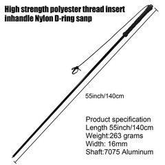 Foldable Wading Staff for Water Depth Safety – T7075 Aluminum High Strength P…