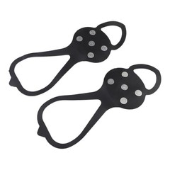 5Tooth Crampons with Lightweight Design for Secure Walks on Ice and Snow