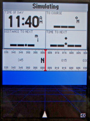 GARMIN GPSMAP 182C MARINE CHART PLOTTER FISHFINDER GPS UNIT w/ KNOBS & SUN COVER