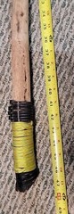 Walking Stick Hiking Strong Hand-Made Solid Real Natural Wood Virginia USA 47″