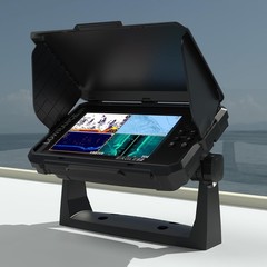 Foldable Sun Visor for Lowrance Eagle 7 Fish Finder – ABS Protective Screen
