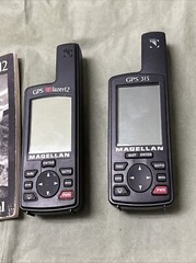 Magellan Hand Held GPS Blazer12 & 315 Hiking, Fishing, Boating Location