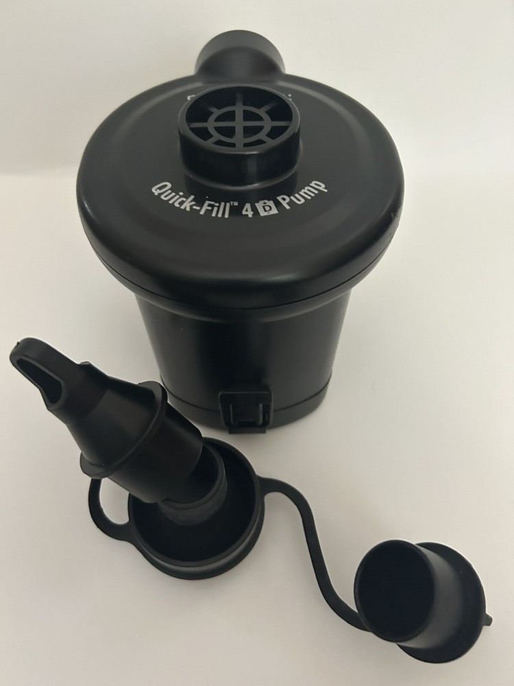 Ozark Trail Quick-Fill Cordless 4D Battery Operated Air Pump. Model AP639