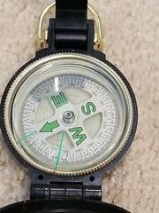 VINTAGE Engineer Lensatic Compass