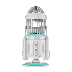 Vibrant Color Dual Drive Spray System Fan for Home and Office Aesthetics