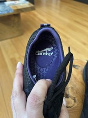 Dansko Paisley Women’s Black Suede Comfort Walking Shoes Size 38