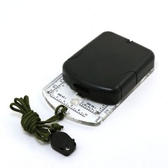 Sirius Survival Adjustable Declination Compass for Maps for Hiking & Navigation
