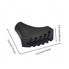 Trekking Pole Tip Cap Pull-on Hiking Pole Tip Cap Textured