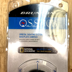 Brunton OSS Orbital Sighting System Baseplate Compass 10B 10 B Made in USA