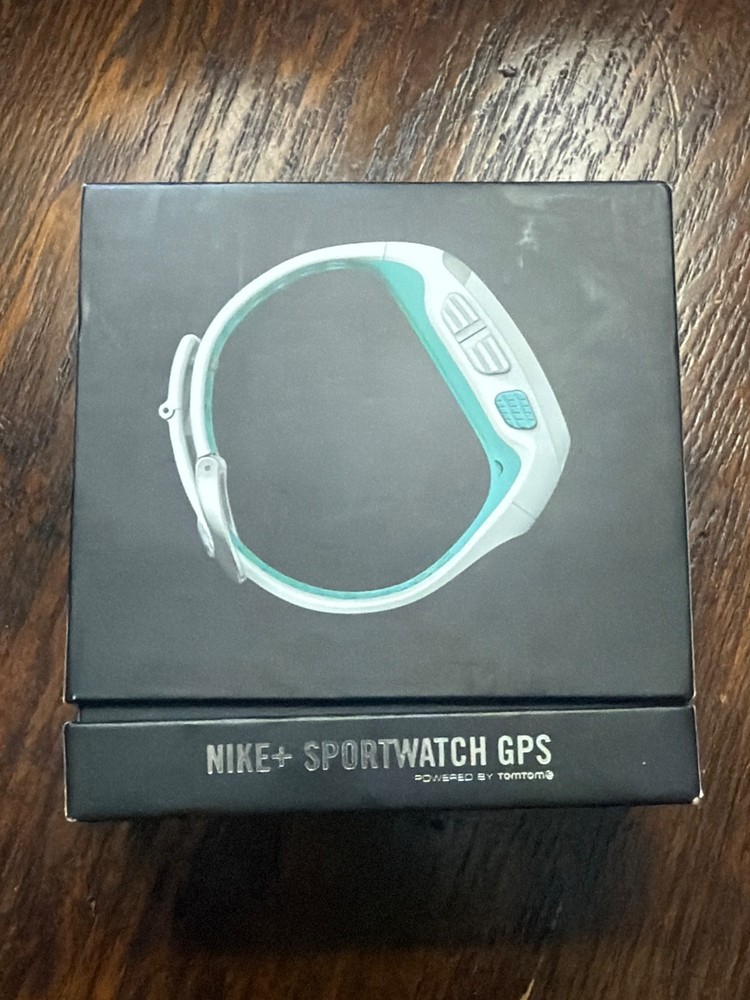 Nike+ by TomTom WM0069 Unisex White 5ATM GPS Enabled Digital Running SportWatch