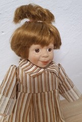 Artist doll, porcelain doll, 28 cm, collector’s item, rarity, vintage, antique