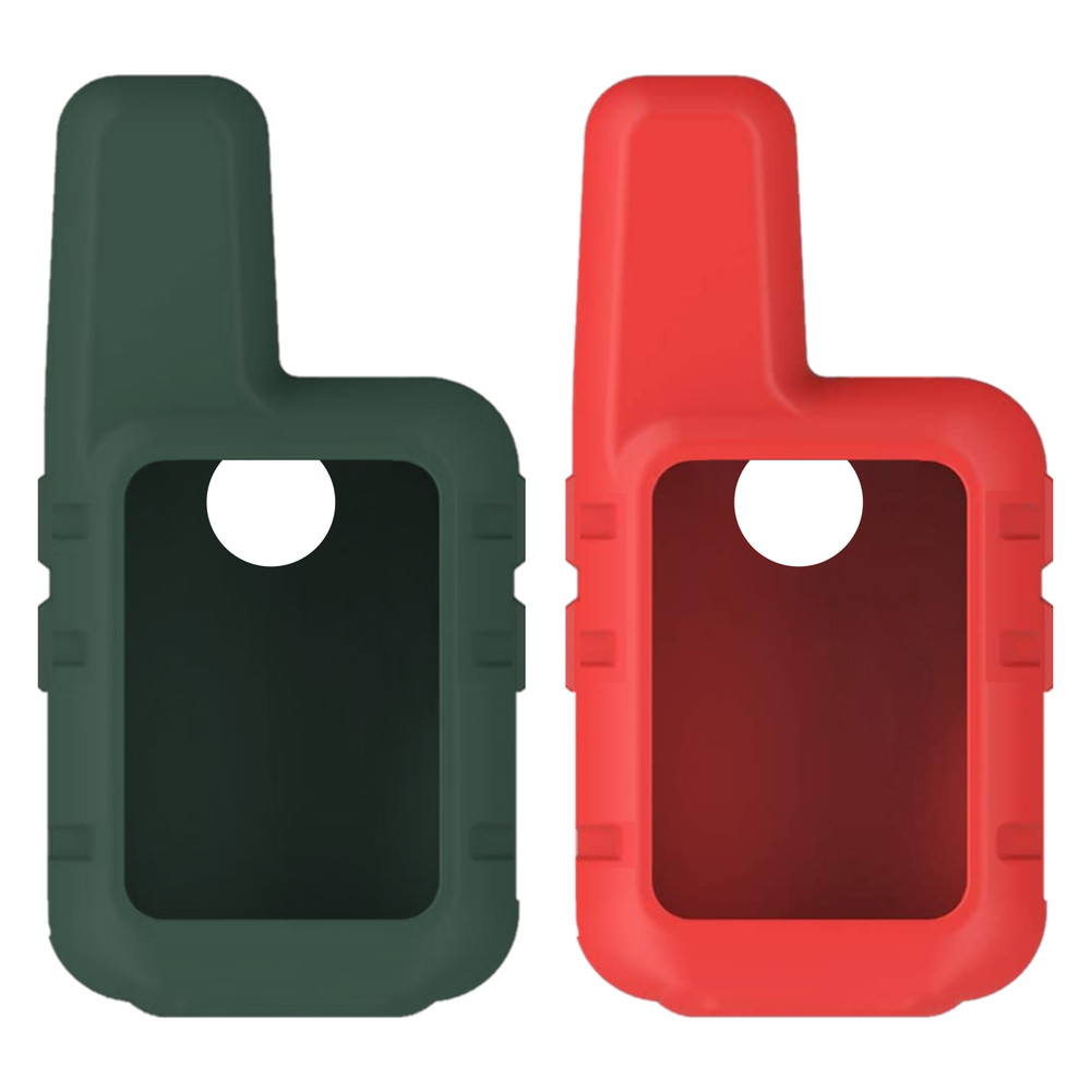 Wearable4U Garmin InReach Mini 2 Pack Silicone Protective Cases (Khaki/Orange)
