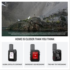 Garmin inReach Mini 3 Compact SOS Satellite Communicator with Touchscreen