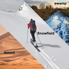 Trekking Pole Tips Replacement Snowflake Baskets Mud Baskets Powder Baskets