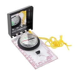 Multi functional Compass With Mapping Ruler and Mirror Emergency Kit For Outdoor