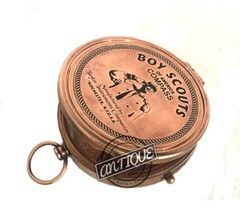 Vintage Compás Vintage Brújula de latón Brújula de bolsillo Brújula marítim
