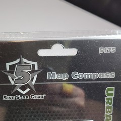 5ive Star Gear Map Compass 5175 Urban Survival Gear NOS Camping Hiking Hunting