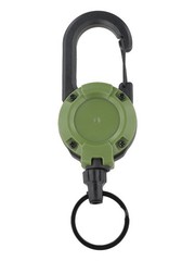 Retractable Keychain with 60cm Steel Cable Great for Keeping Keys Within Reach