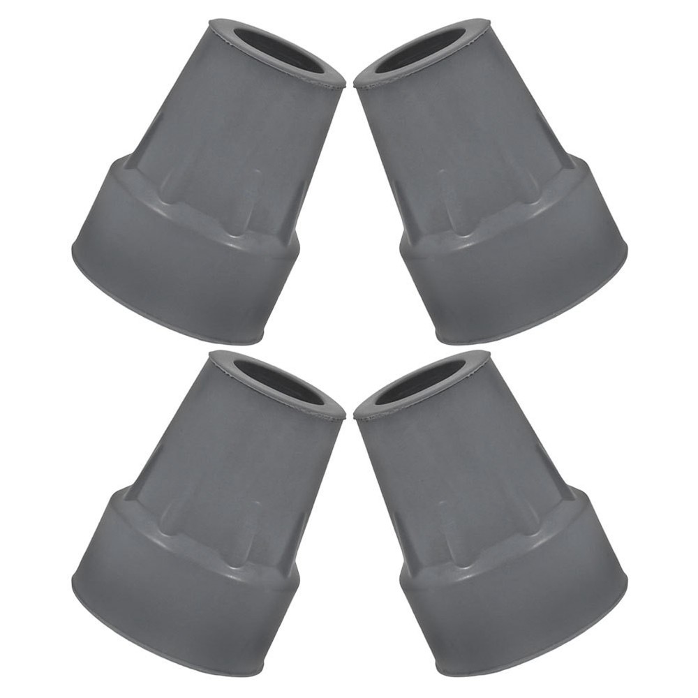 4Pcs Durable Rubber Anti Slip Crutch Tips Replacement for 22Mm Walking Canes