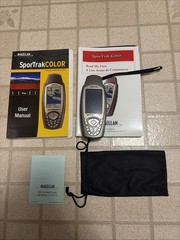 Magellan SporTrak COLOR Handheld Hiking GPS with Color Display, Gray/Black