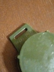 Vintage Plastic Compass Made In Hong Kong Works Great Very Rare Unique Pendant
