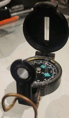 Lensatic ~ Engineer Compass, Military Style Hiking/Camping/ Orientating