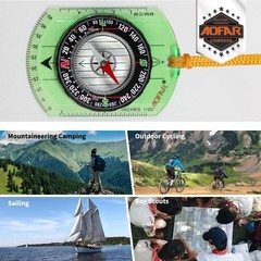 Orienteering Compass Af362 For Hiking Boy Scout Compass For Kids Professional Fi