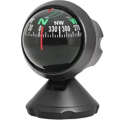 Compass for Car Dashboard Adjustable Navigation Guide Ball Portable Direction